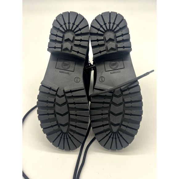 Wonder Nation Black Combat Boots NWOT - Picture 6 of 10